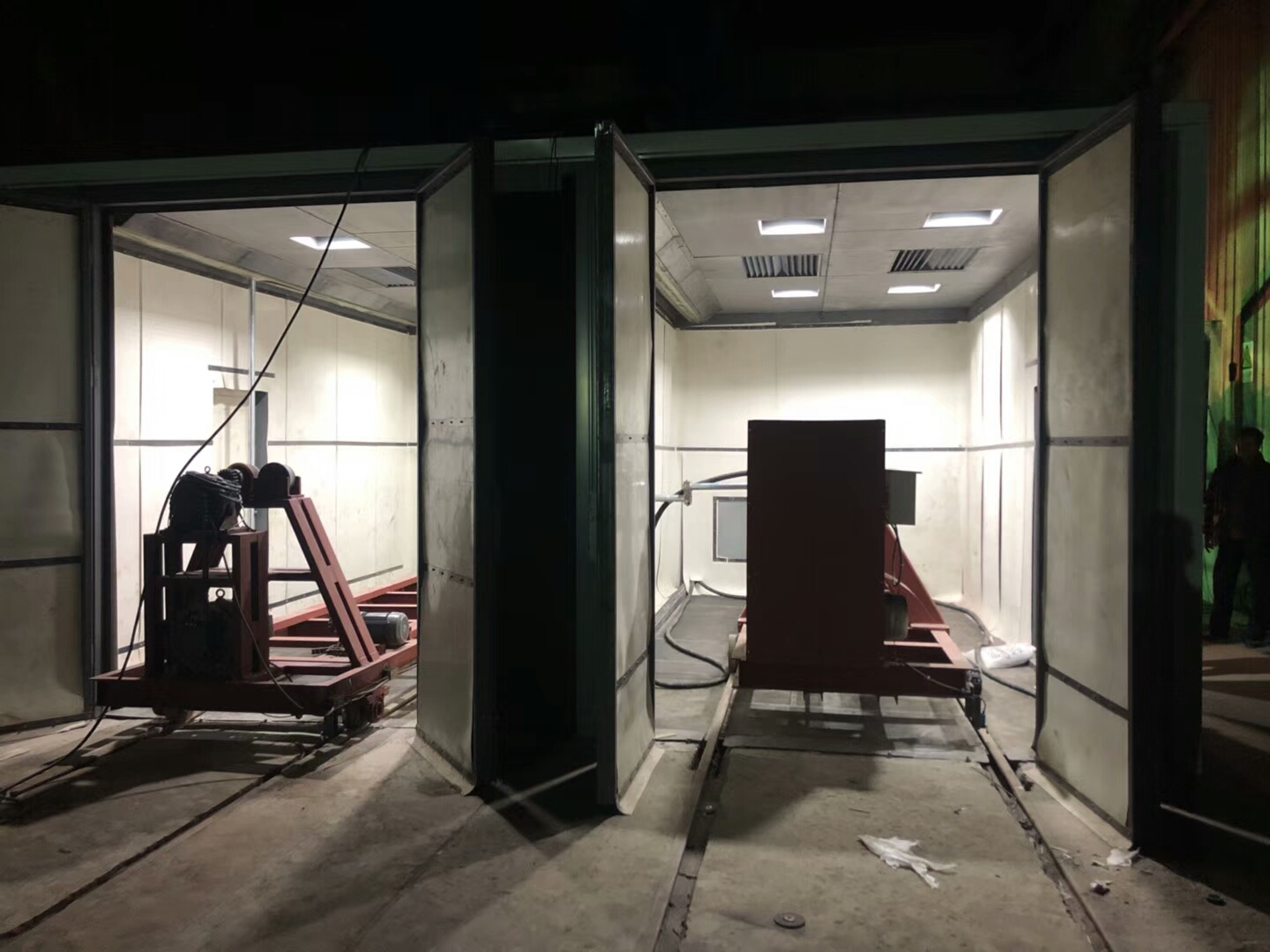 满足大工件喷砂要求的数控喷砂房